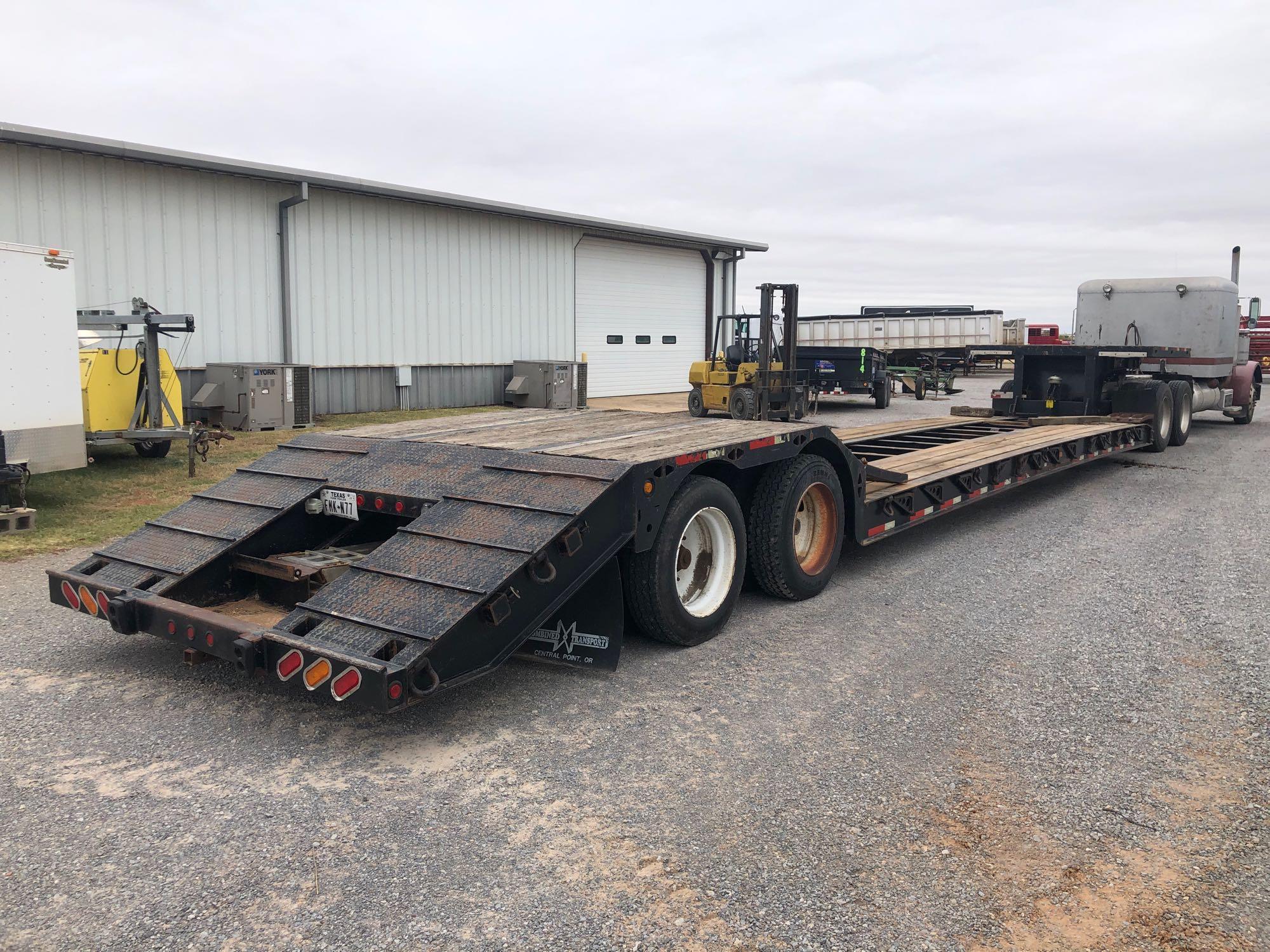 TALBERT 30T. DETACH TRAILER, DROP DECK,