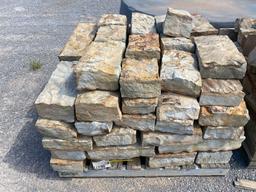 PALLET OF OKLAHOMA FLAGSTONE ROCK