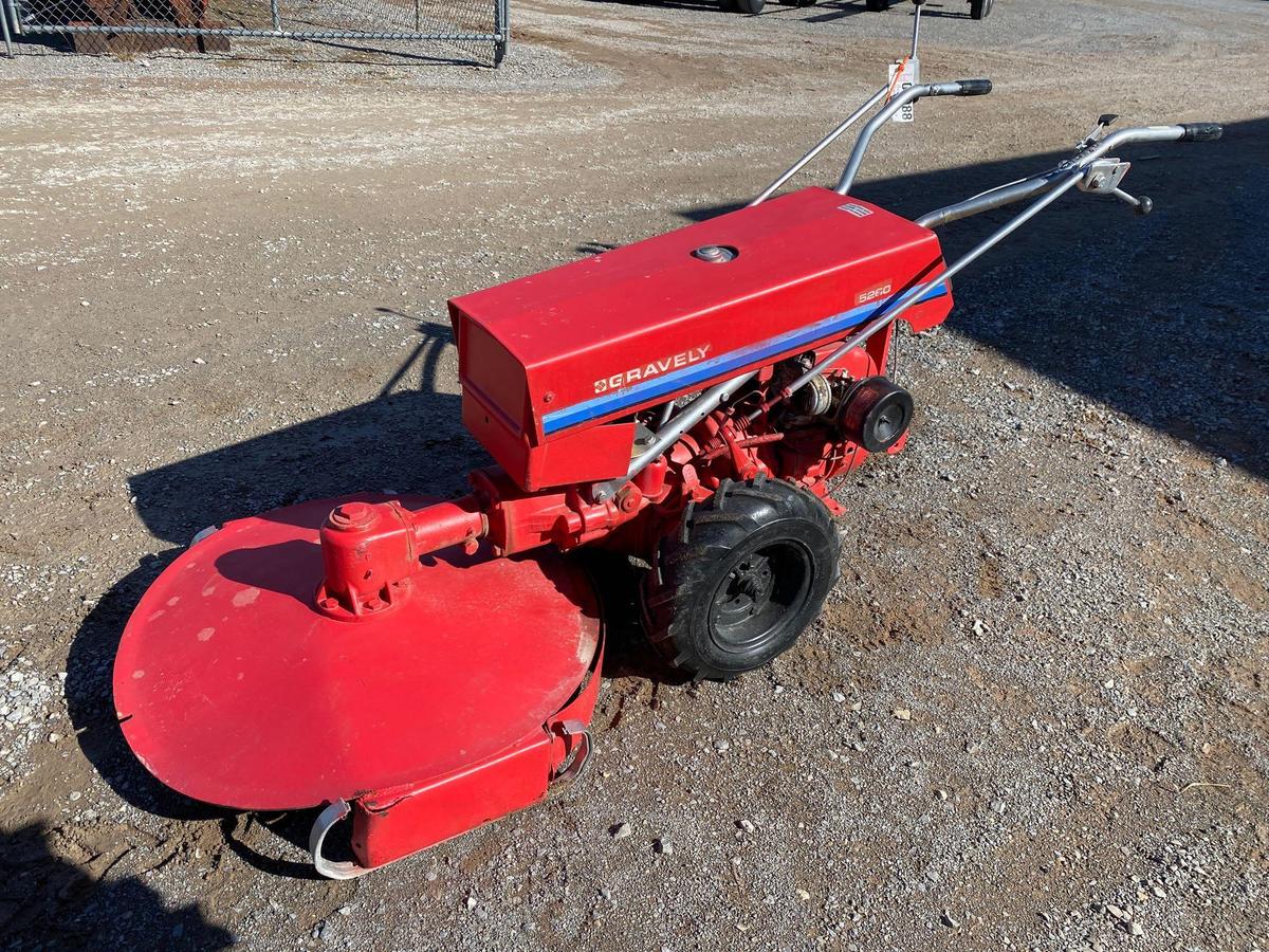 GRAVELY 5260 ROTARY MOWER, 30", WALK BEHIND, GEAR DRIVE