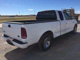1998 FORD F150 PICKUP, TRITION V-8, EXTENDED CAB,