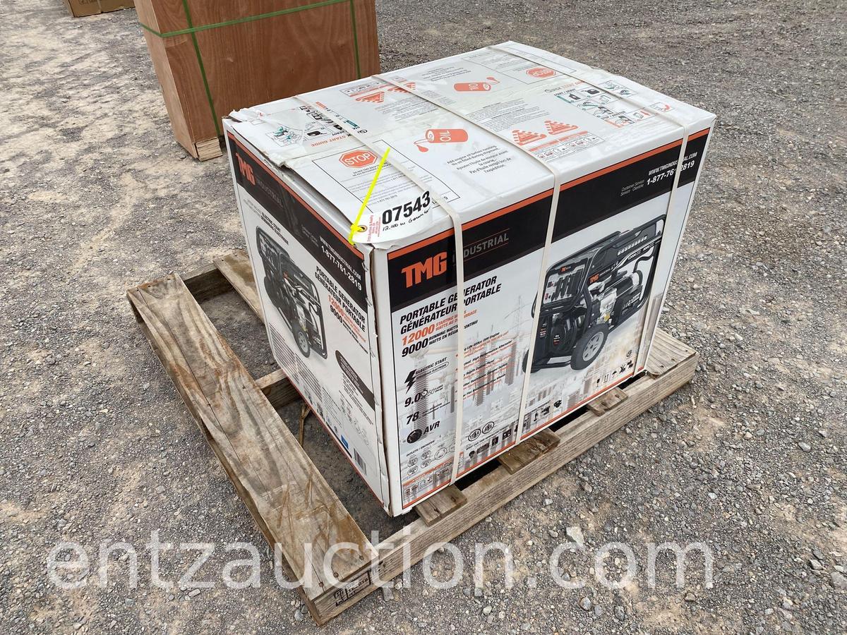 TMG PORTABLE GENERATOR, 12,000 STARTING WATTS,