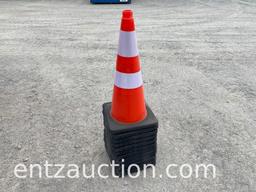 29" REFLECTIVE CONES, UNUSED, ***SOLD TIMES THE