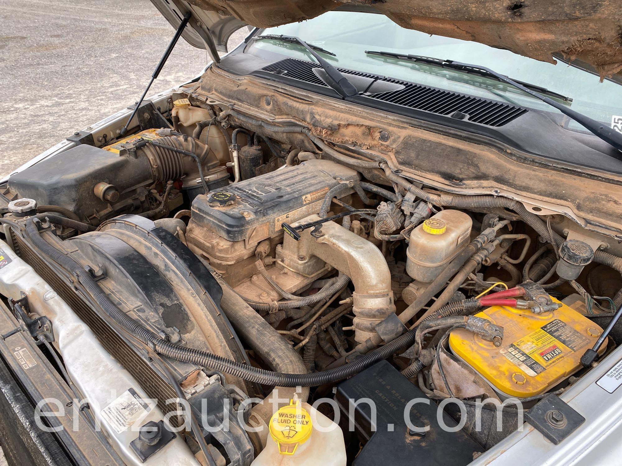 2005 DODGE 3500 RAM PICKUP, 4 DOOR, 4X4,