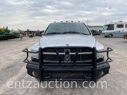 2005 DODGE 3500 RAM PICKUP, 4 DOOR, 4X4,