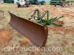 JD 9' DOZER BLADE W/BRACKETS CAME OFF JD 4440