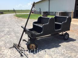 4 SEAT HORSE DRAWN WAGON