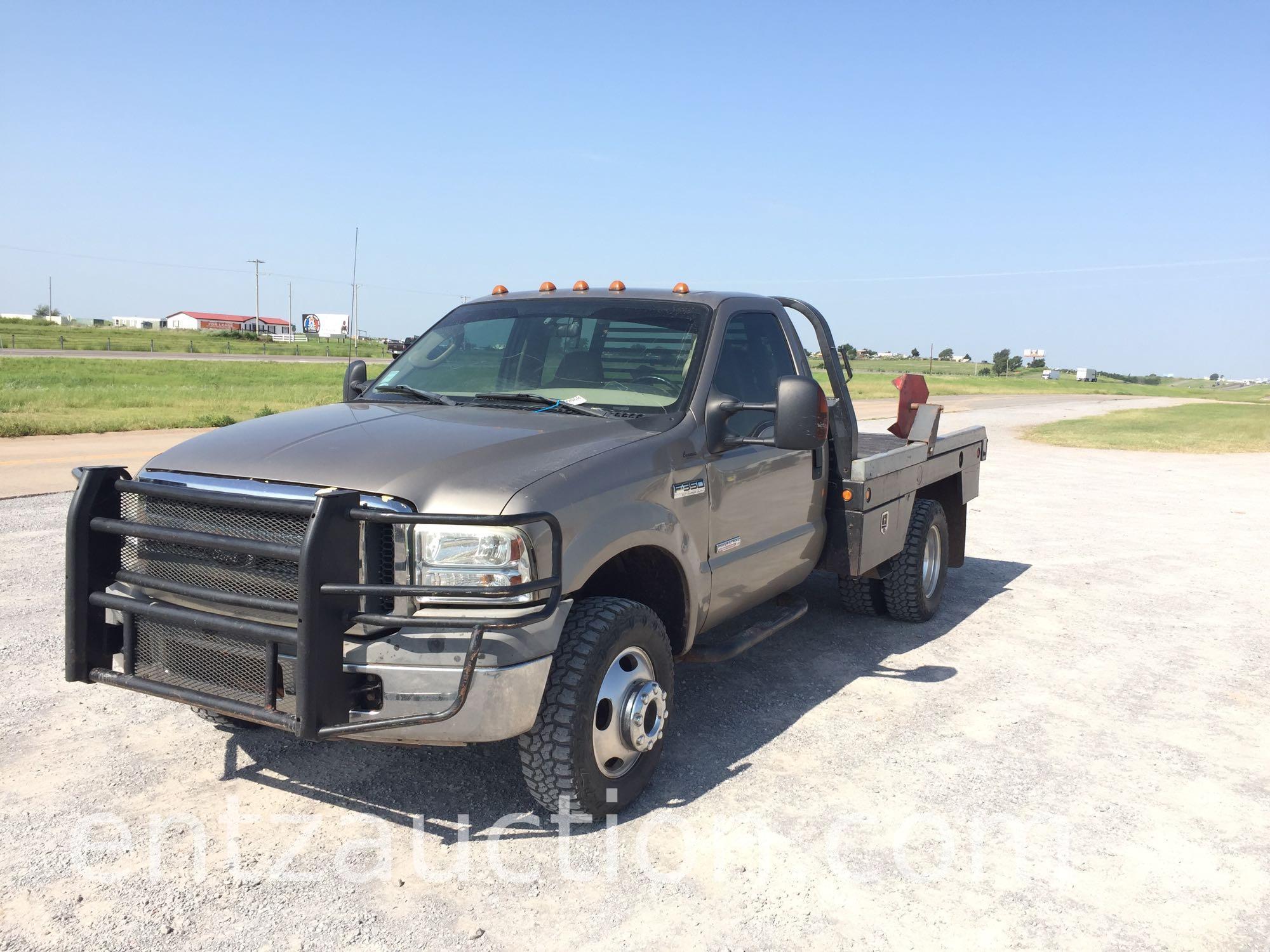 2006 FORD F350 PICKUP, 6.0 DIESEL ENGINE, AUTO