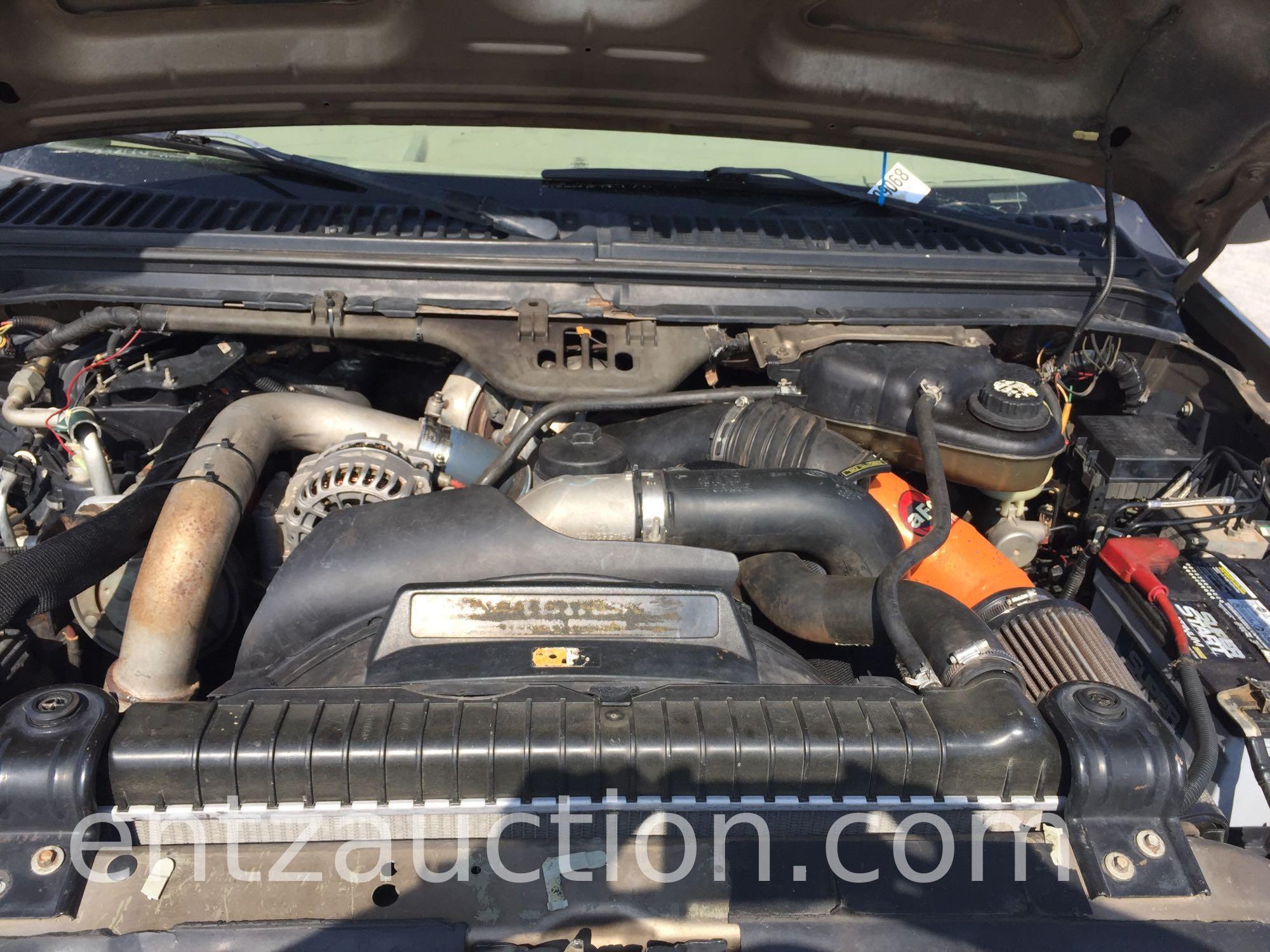 2006 FORD F350 PICKUP, 6.0 DIESEL ENGINE, AUTO