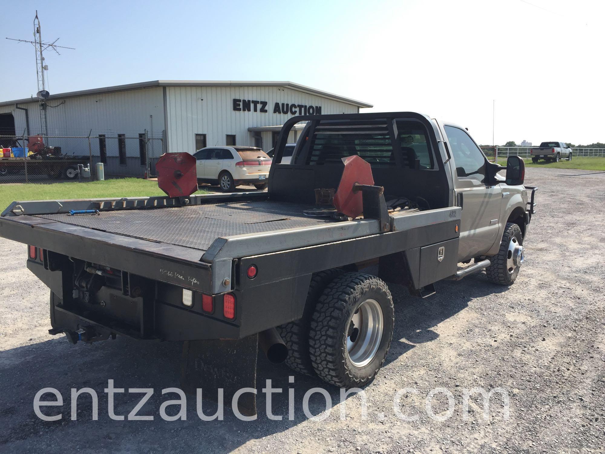 2006 FORD F350 PICKUP, 6.0 DIESEL ENGINE, AUTO