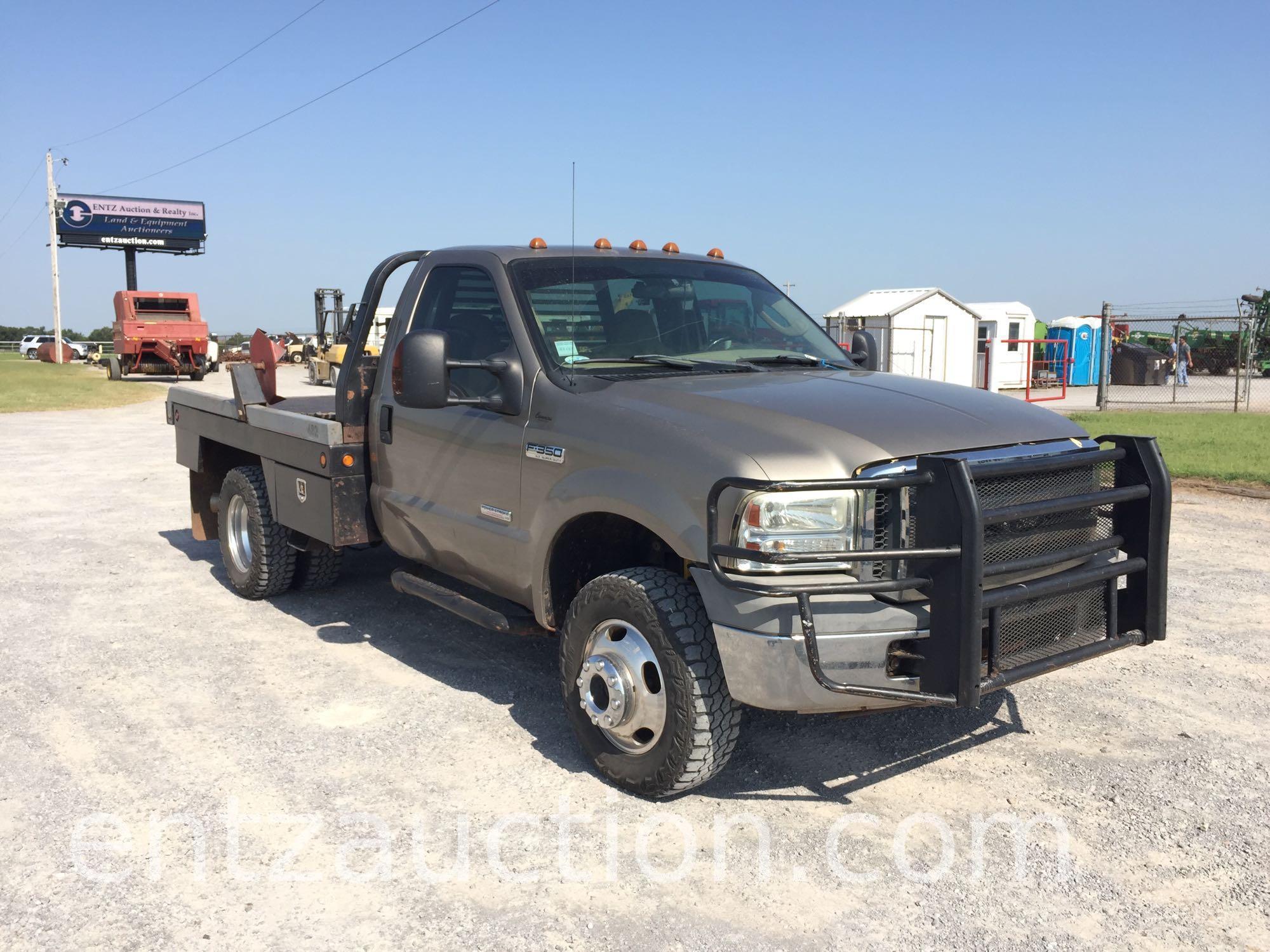 2006 FORD F350 PICKUP, 6.0 DIESEL ENGINE, AUTO