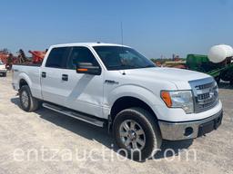 2013 FORD F150 PICKUP, 4X4, AUTO, GAS, 4 DOOR