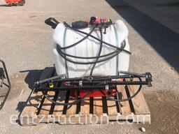 40 GALLON 3PT SPRAYER WITH REMOTE