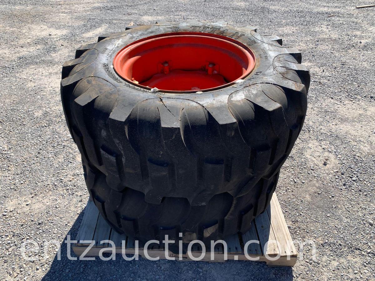 TITAN 17.5L-24 TRACTOR TIRES ON RIMS ***SOLD