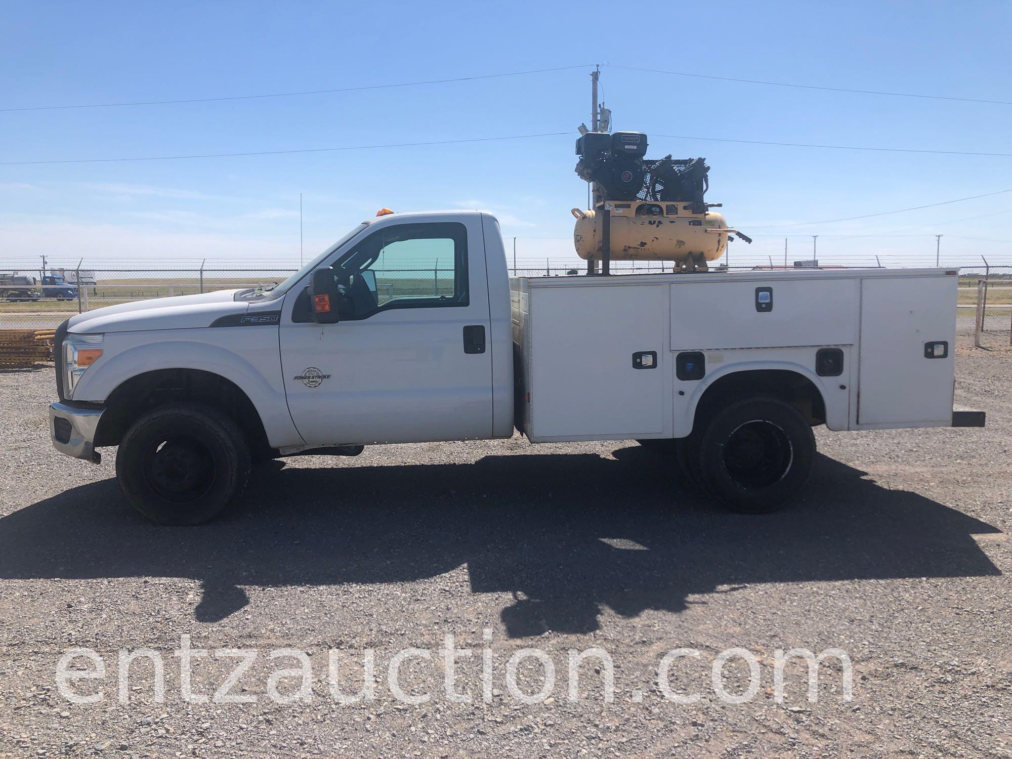 2014 FORD F350 SUPER DUTY PICKUP, 6.7L ENGINE,