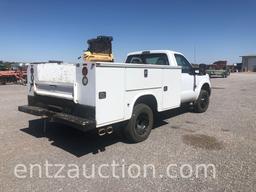 2014 FORD F350 SUPER DUTY PICKUP, 6.7L ENGINE,