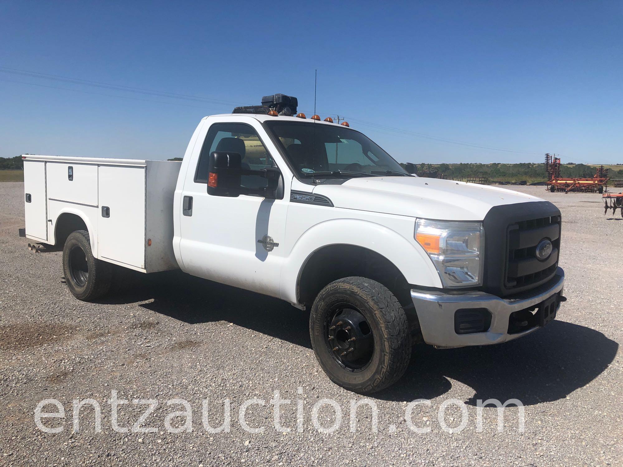 2014 FORD F350 SUPER DUTY PICKUP, 6.7L ENGINE,