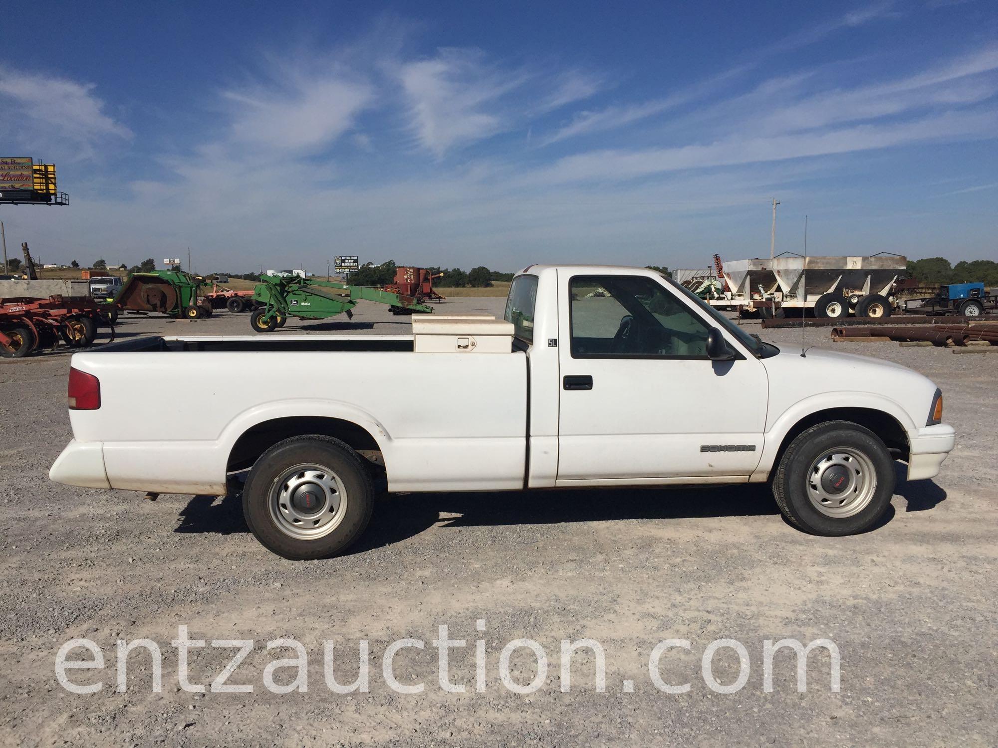 1997 GMC SONOMA SL PICKUP, 4.3L, V6, AUTO,