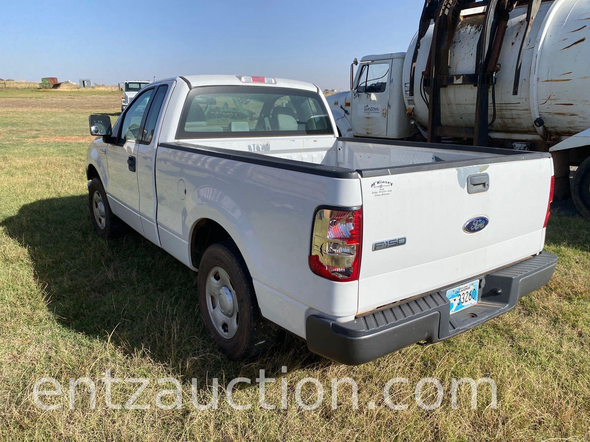 2008 FORD F150 XL PICKUP, V8, AUTO, GAS,