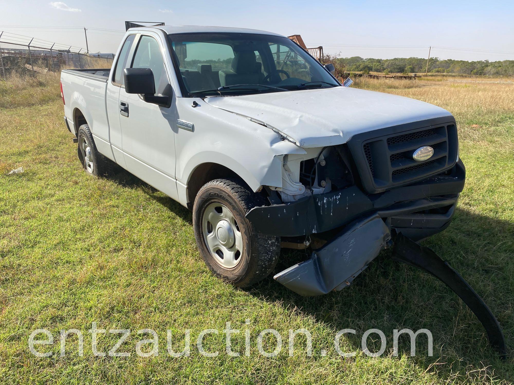 2008 FORD F150 XL PICKUP, V8, AUTO, GAS,