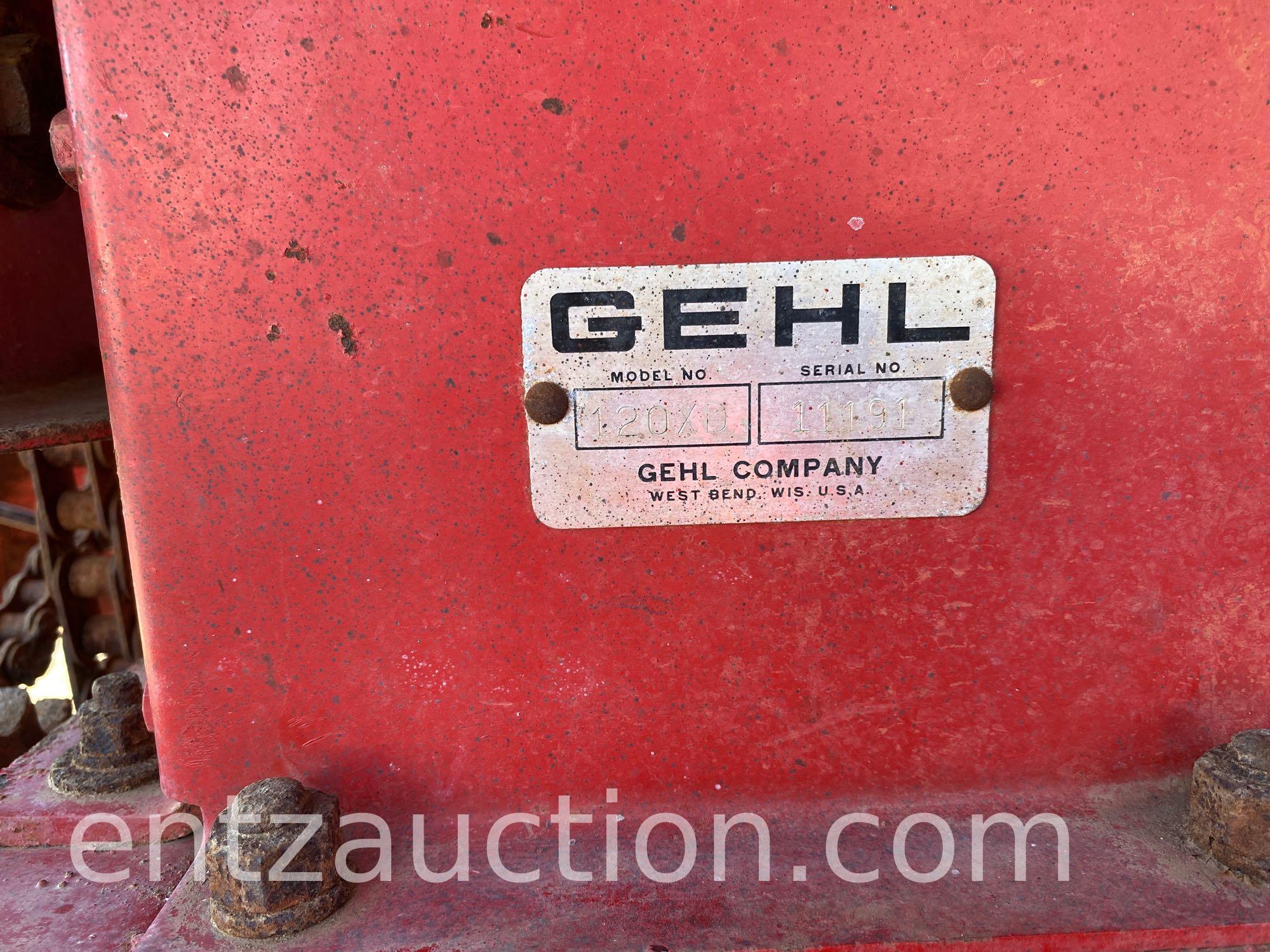 GEHL 120 FEED GRINDER, 540 PTO, EXTRA GRATES