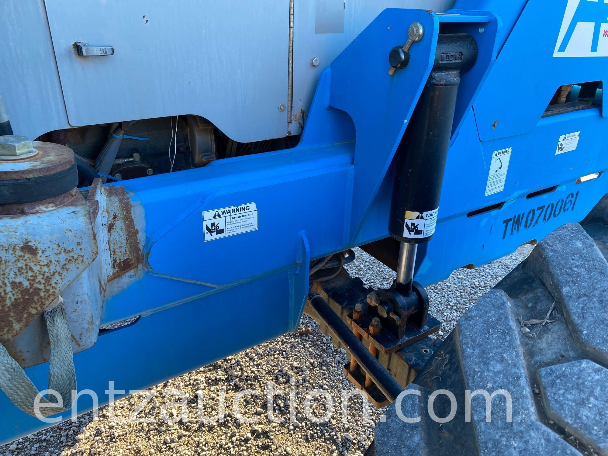 2007 GENIE GTH-842 TELEHANDLER, DIESEL,