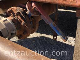 1980 WEST BRAND IRRIGATION/WATER TANKER TRAILER,