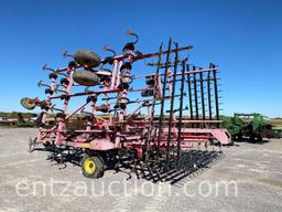 SUNFLOWER 32' FIELD CULTIVATOR, HD 5 BAR HARROW,