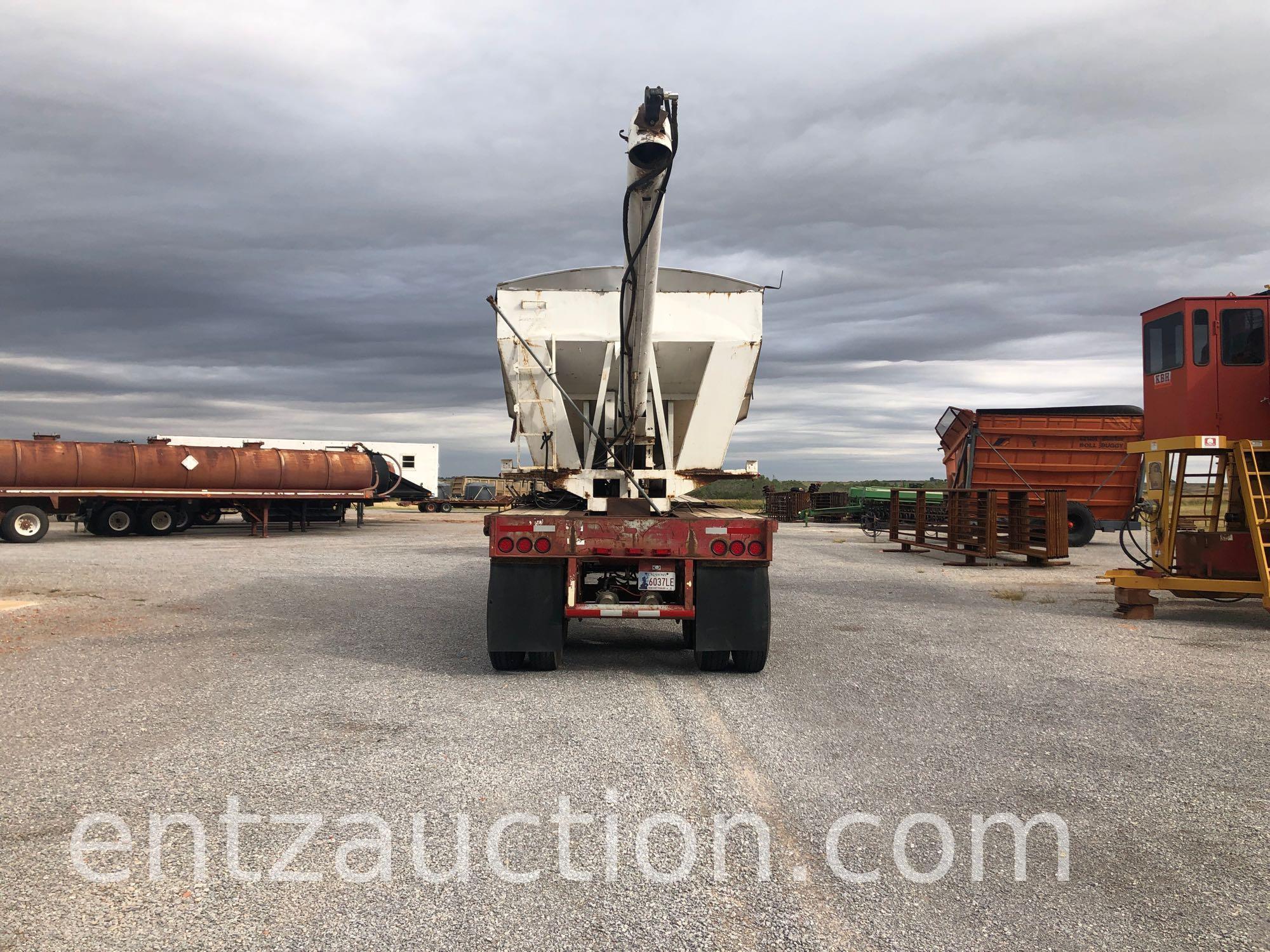 1984 LUFKIN 48' X 96" FLATBED TRAILER, 11R 22.5