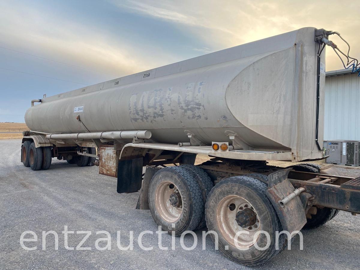 1970 VIM TRAILER MFG. 40' TANKER TRAILER,