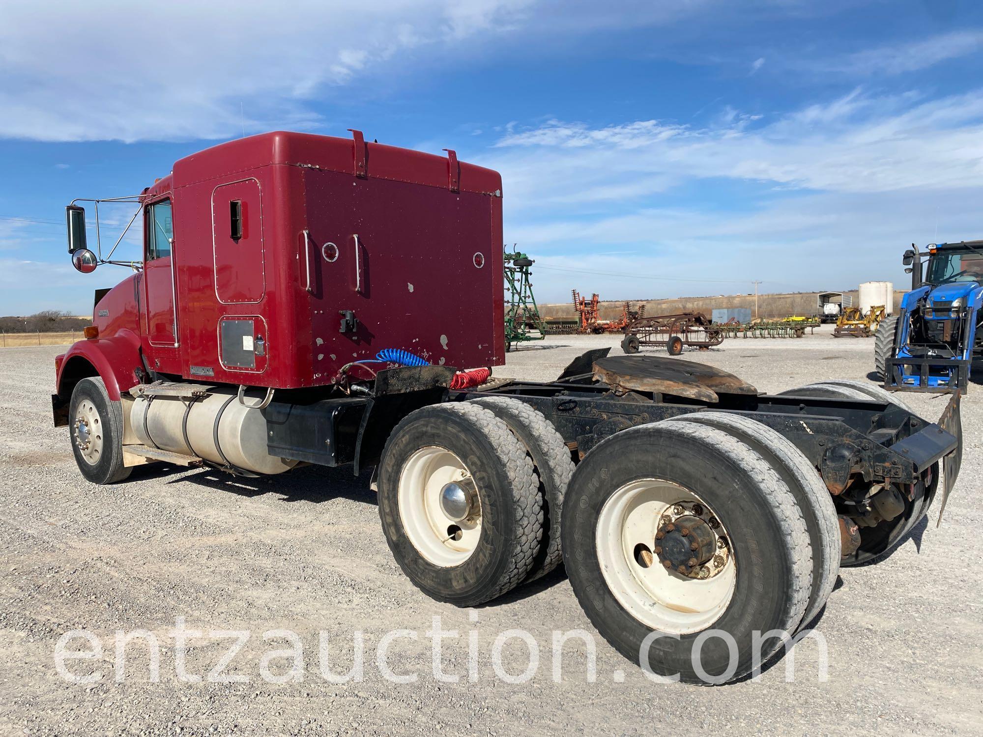 1990 KENWORTH T800 SLEEPER, DETROIT 12.7L,