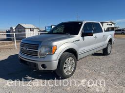 2012 FORD F150 PICKUP PLATINUM EDITION, ECO BOOST,