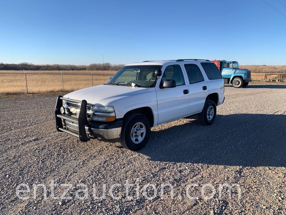 2006 CHEVY TAHOE, 4X4, GAS, AUTO,