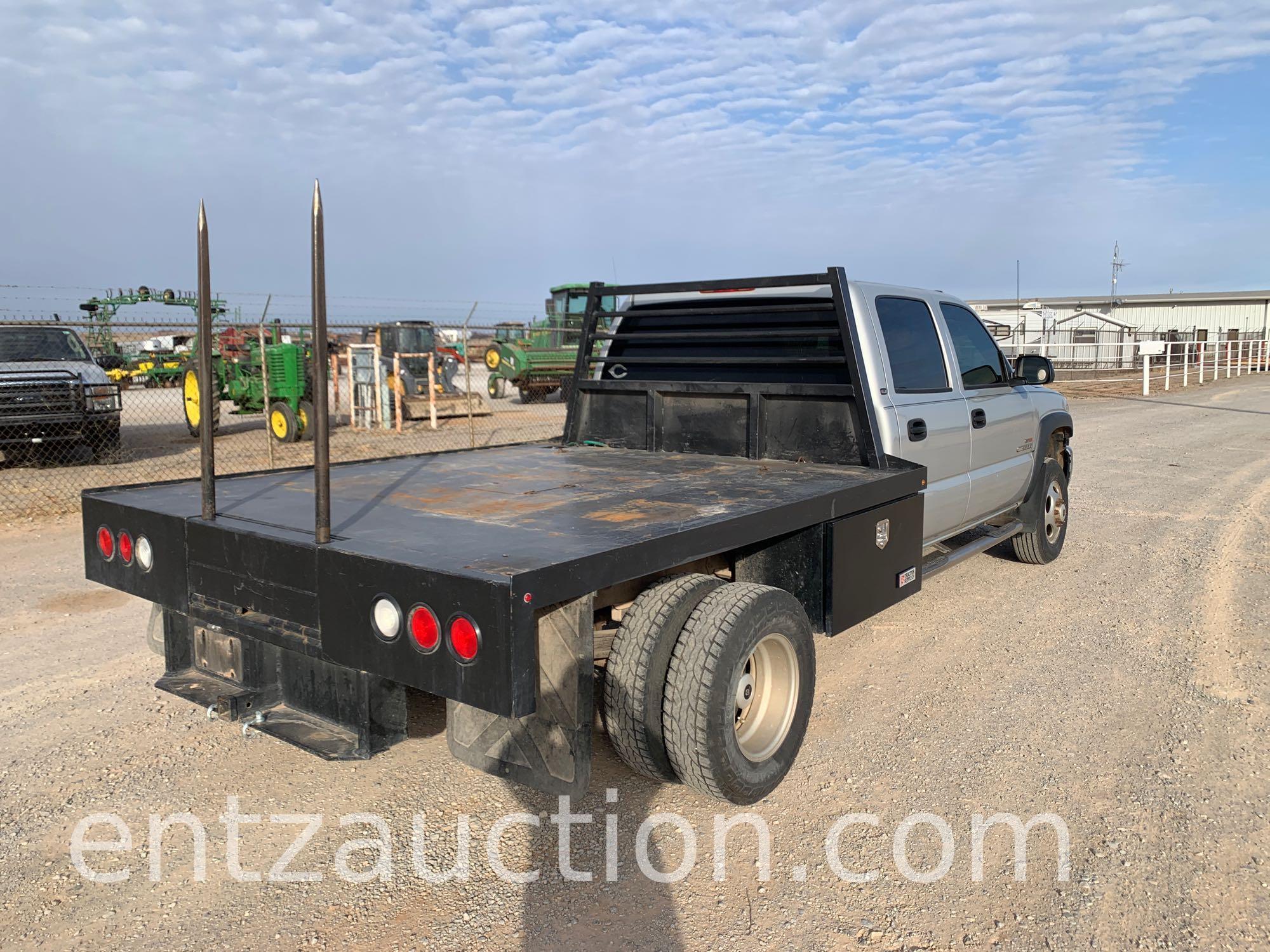 2003 GMC 3500 PICKUP, 6.6 DURAMAX DIESEL, AUTO,