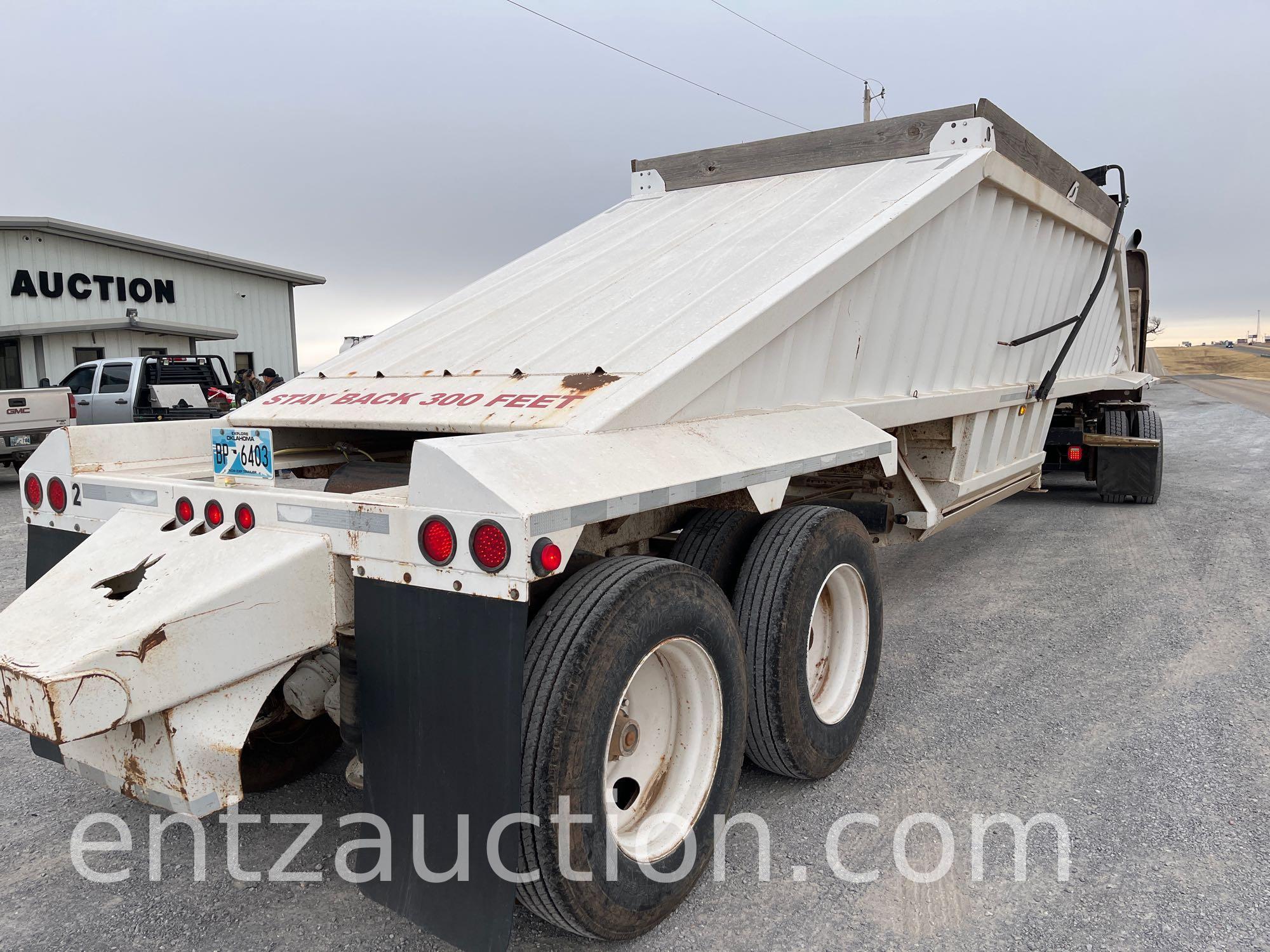 2008 CTS BELLY DUMP TRAILER, MODEL BDT 40,