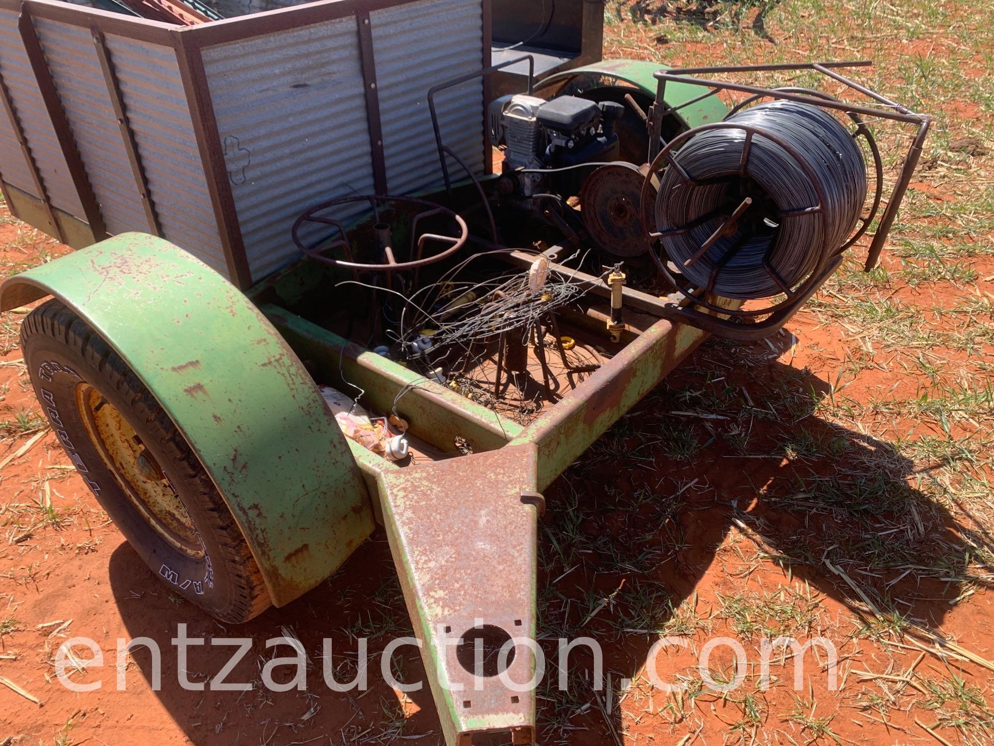 SHOPBUILT FENCING TRAILER