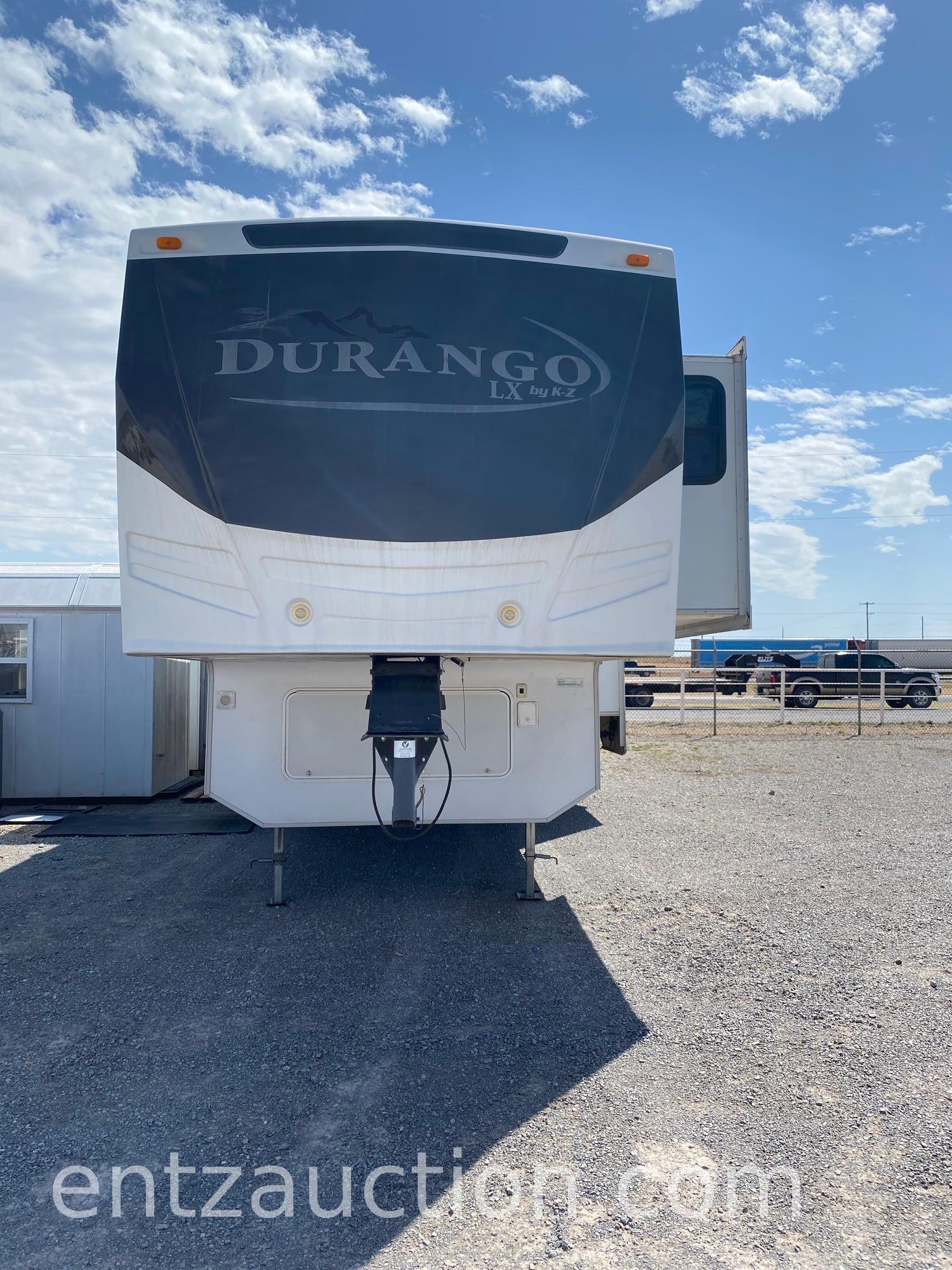 2009 DURANGO BY K-Z LX 35' TRAVEL TRAILER,