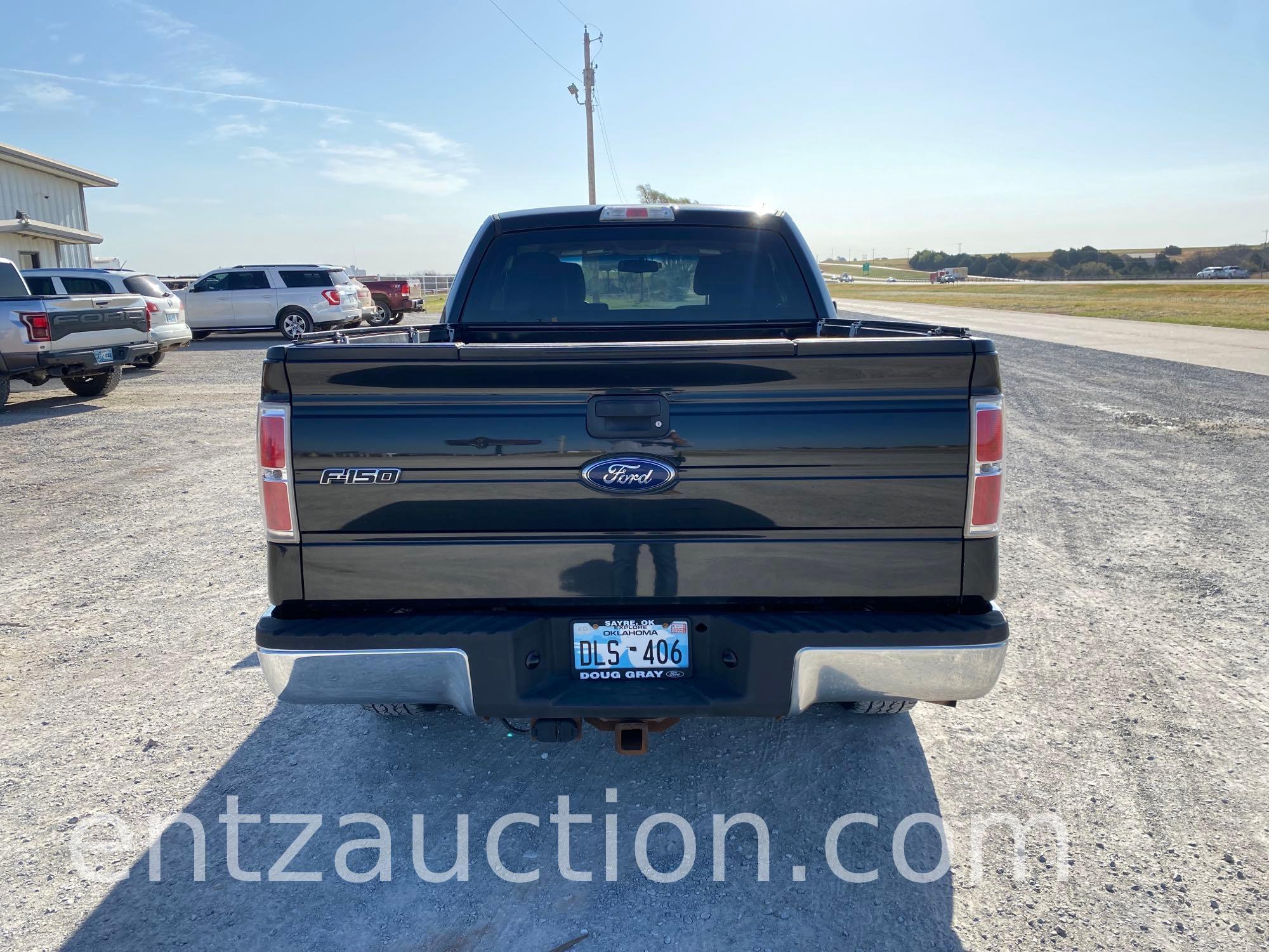 2010 FORD F150 XLT PICKUP, EXT. CAB,