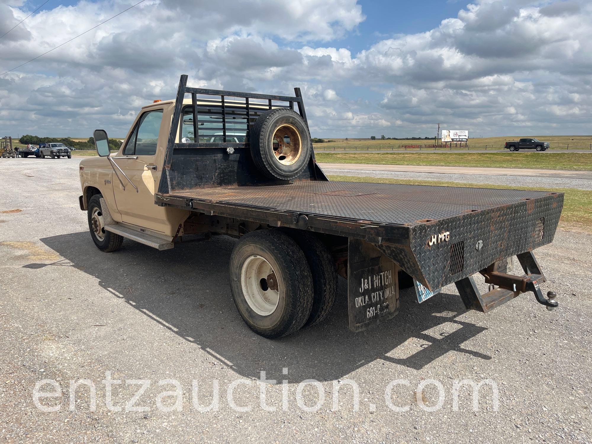 1983 FORD F350 PICKUP, 460 GAS, 4 SPEED, DUALLY,