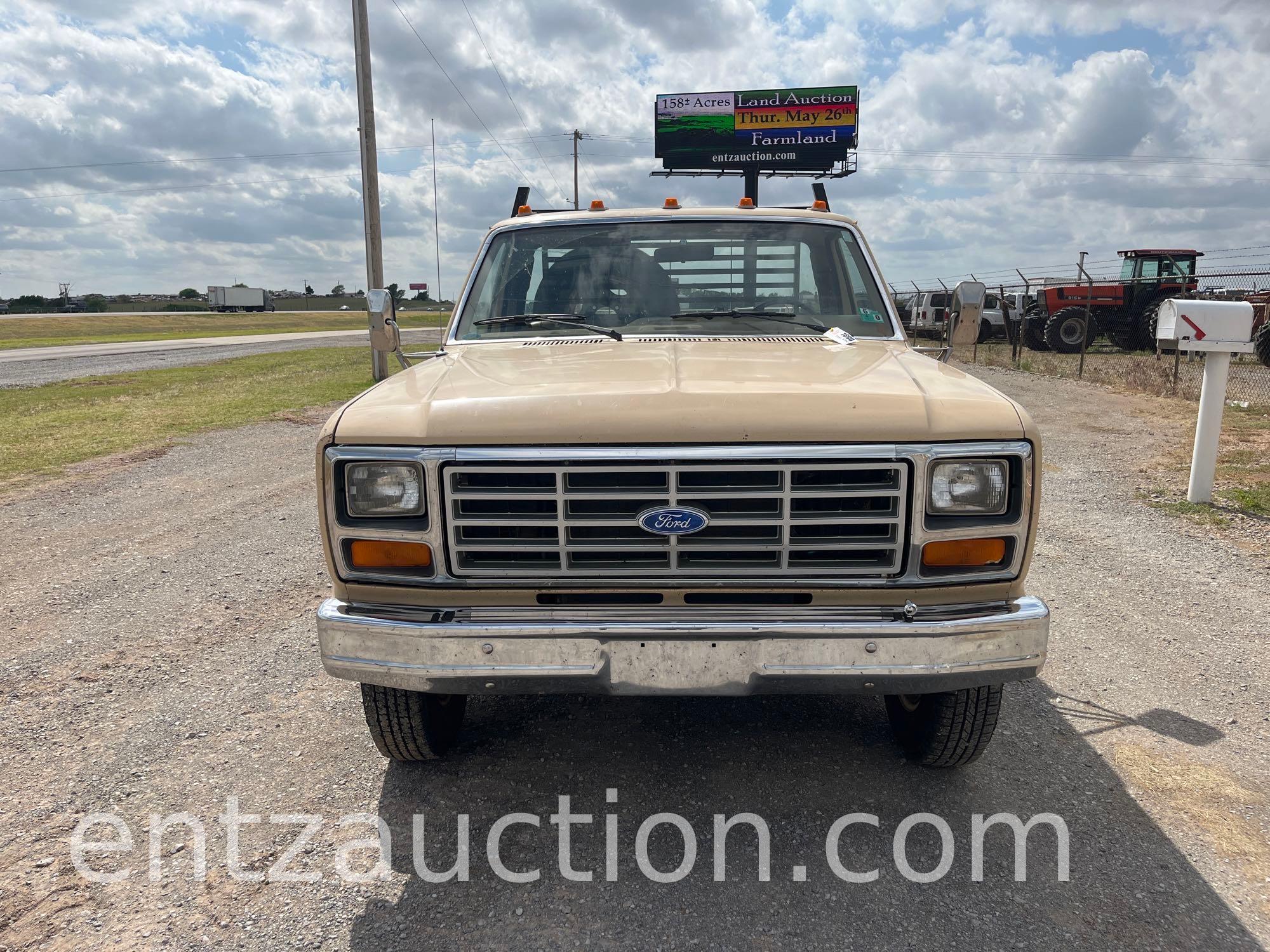 1983 FORD F350 PICKUP, 460 GAS, 4 SPEED, DUALLY,