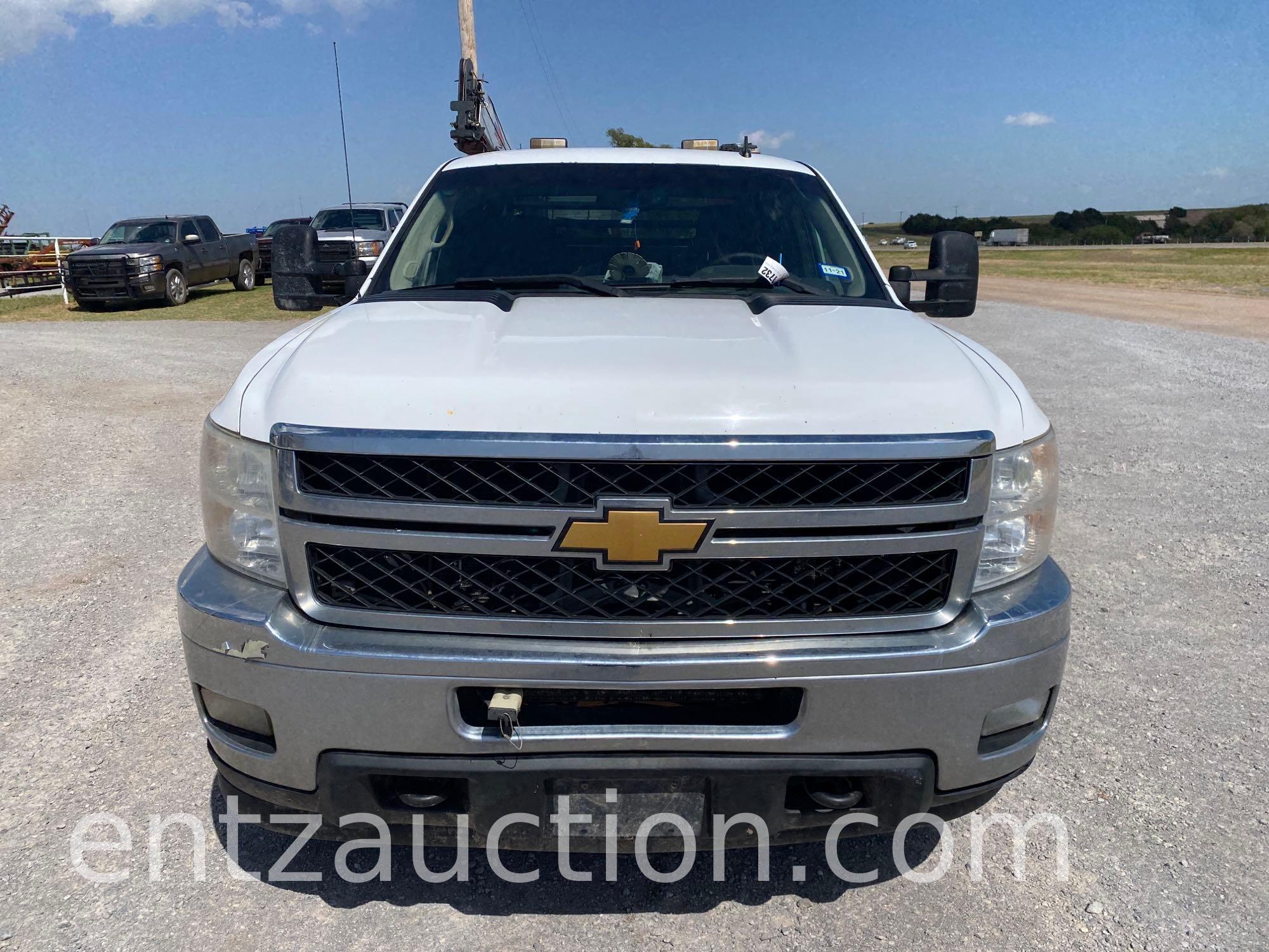 2012 CHEVY 3500 PICKUP, 4X4, GAS, 6.0L,