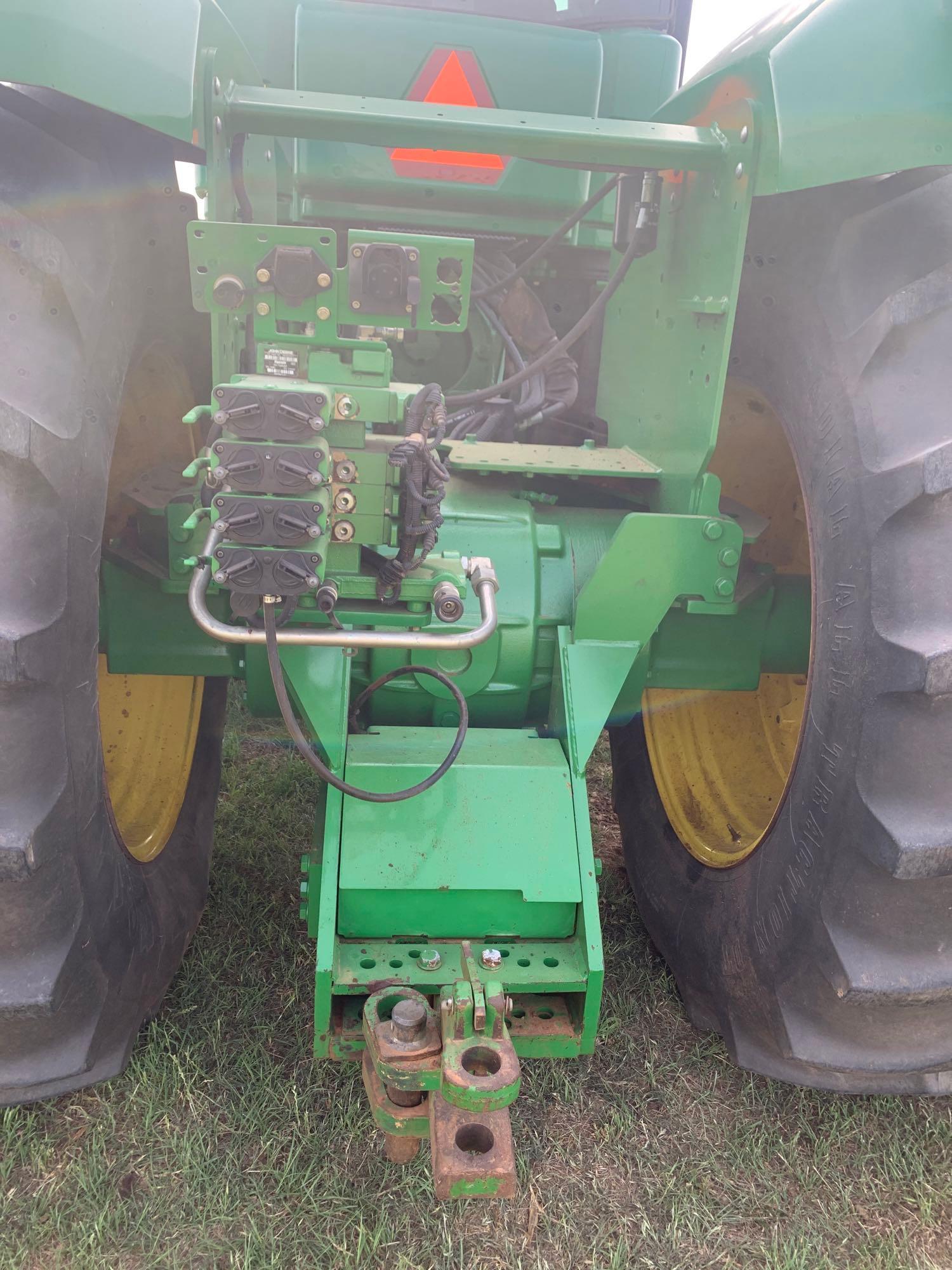 2010 JD 9430 TRACTOR, C&A, 4 HYD., 24/6 MANUAL TRANS.,