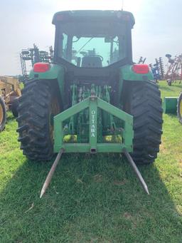 2003 JD 6415 TRACTOR, C&A, 3PT,