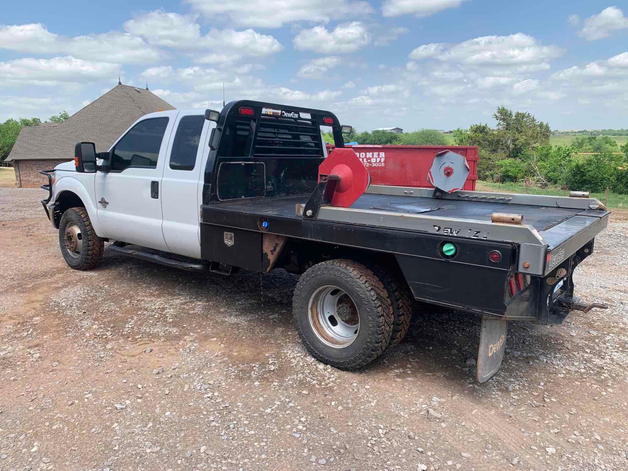 2014 FORD F350 PICKUP, 4X4, POWER STROKE,