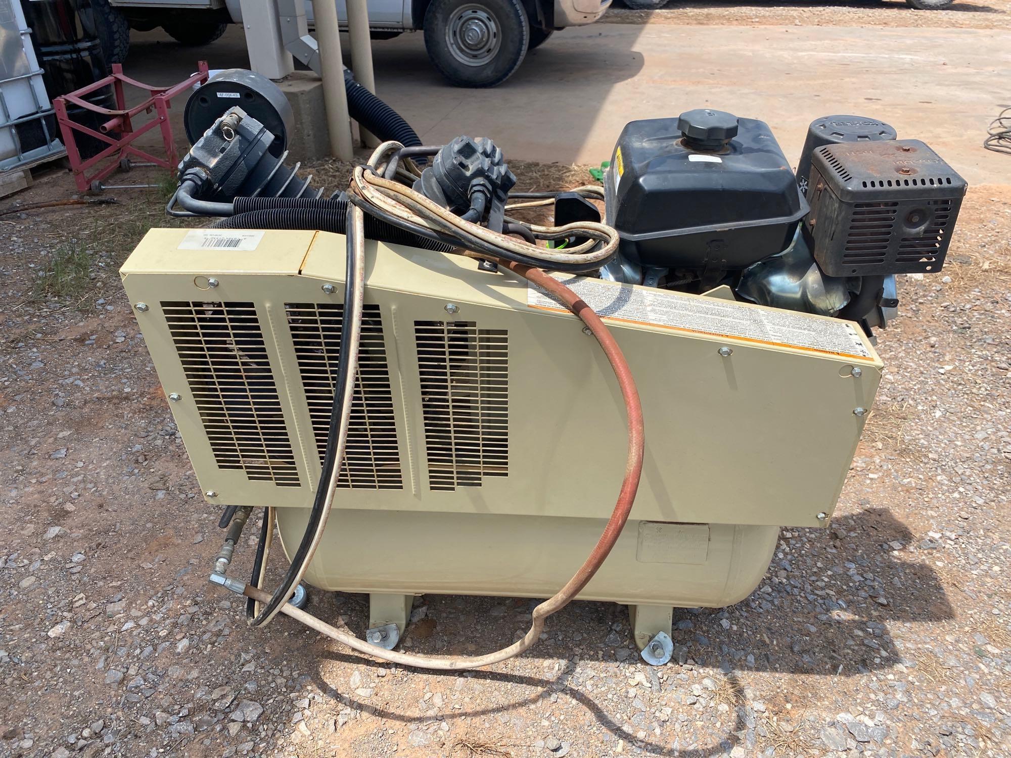 INGERSOLL RAND MODEL 2475 PORTABLE AIR COMPRESSOR,