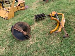 DANUSER POST HOLE DIGGER 12” AUGER AND 24'' AUGER