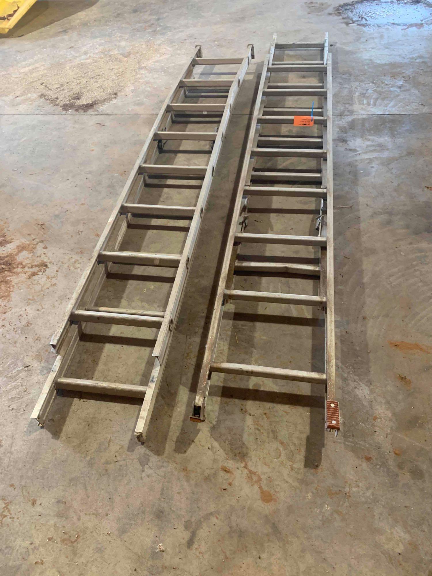 2 ALUM 8’ LADDERS, **SOLD TIMES THE QUANTITY**
