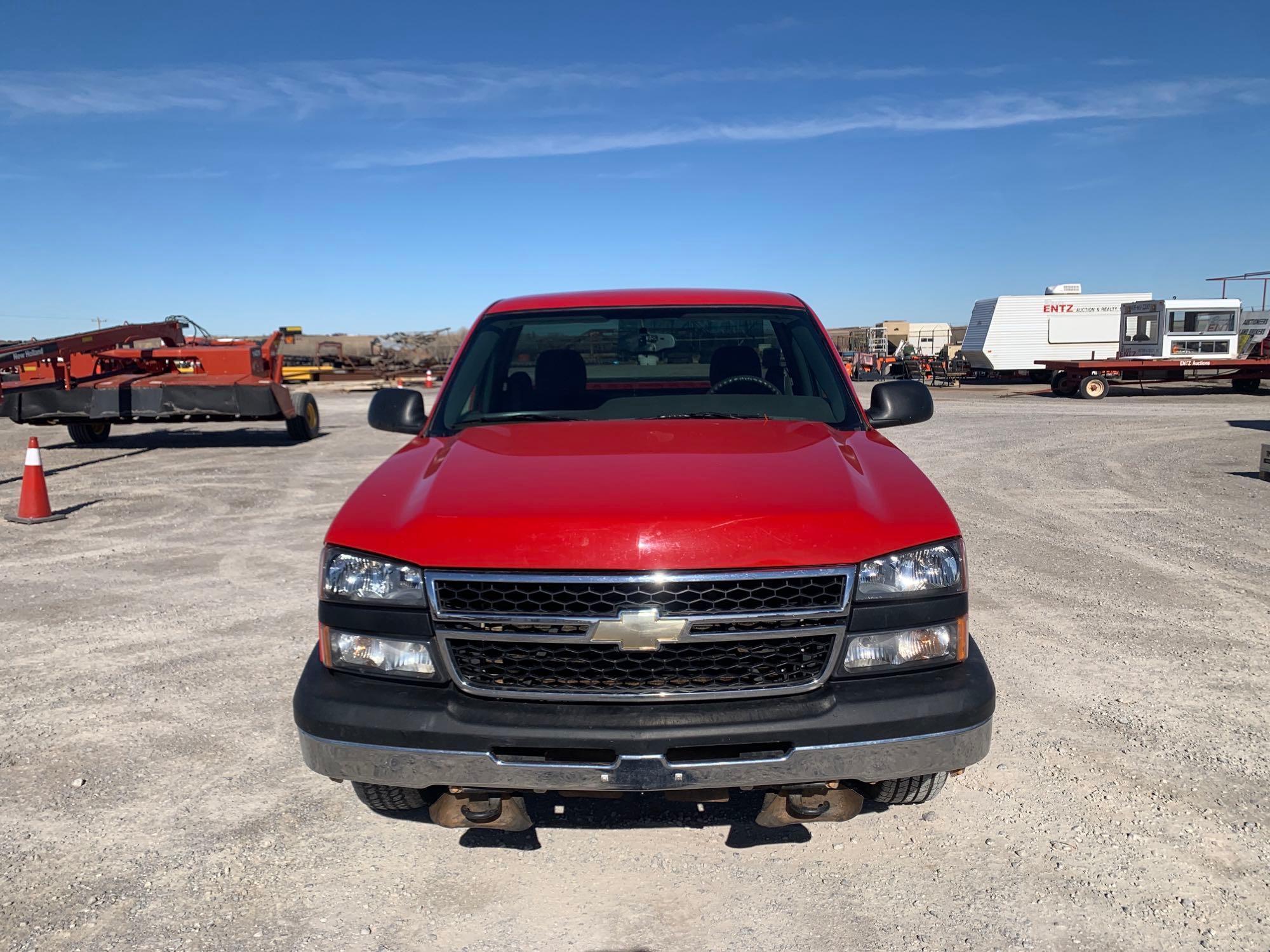 2006 CHEVY 1500 SILVERADO LS PICKUP, SINGLE CAB,