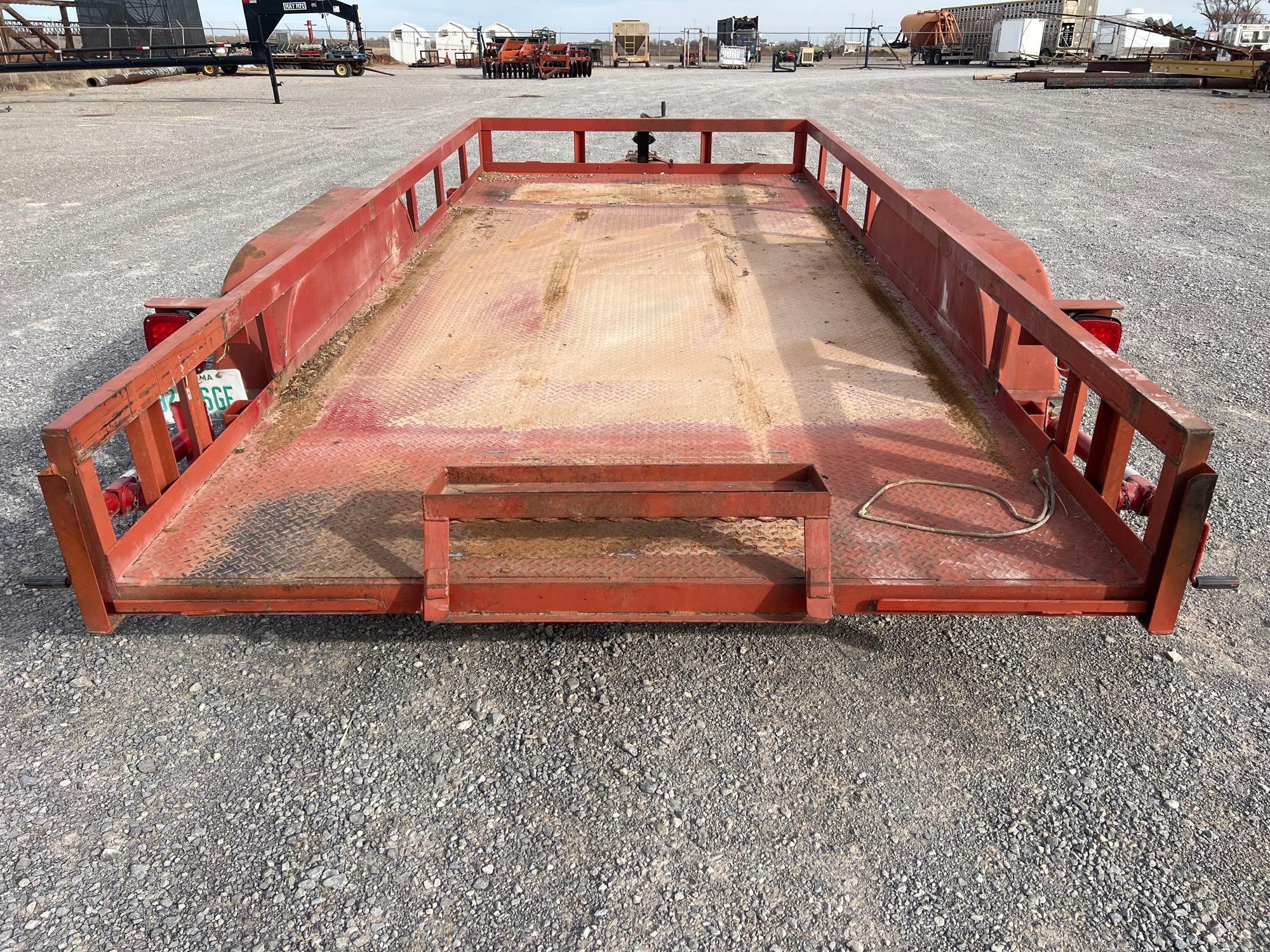 BUCK DANDY TRAILER, 82? X 16', BP, TA, 3500 LB