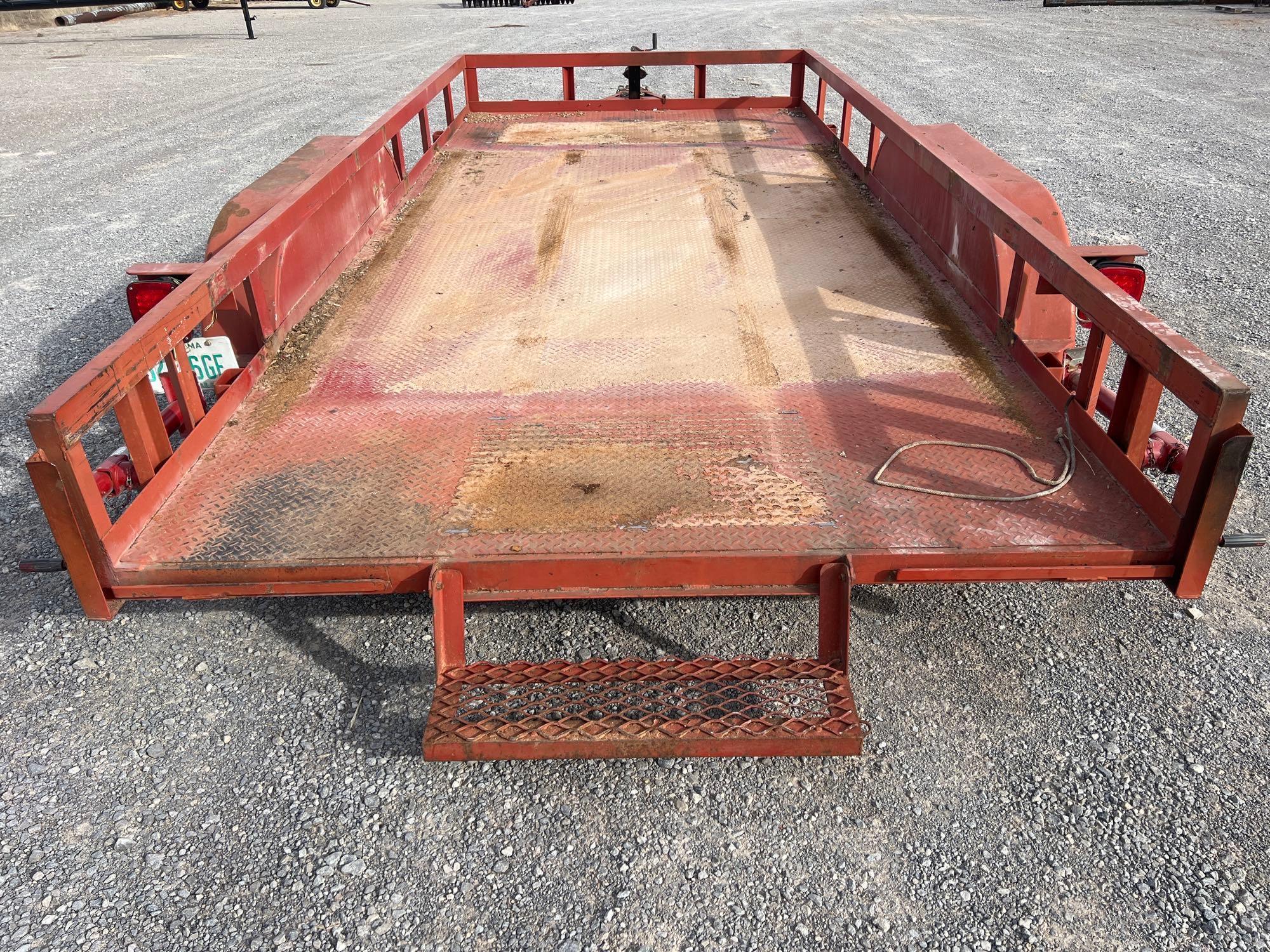 BUCK DANDY TRAILER, 82? X 16', BP, TA, 3500 LB