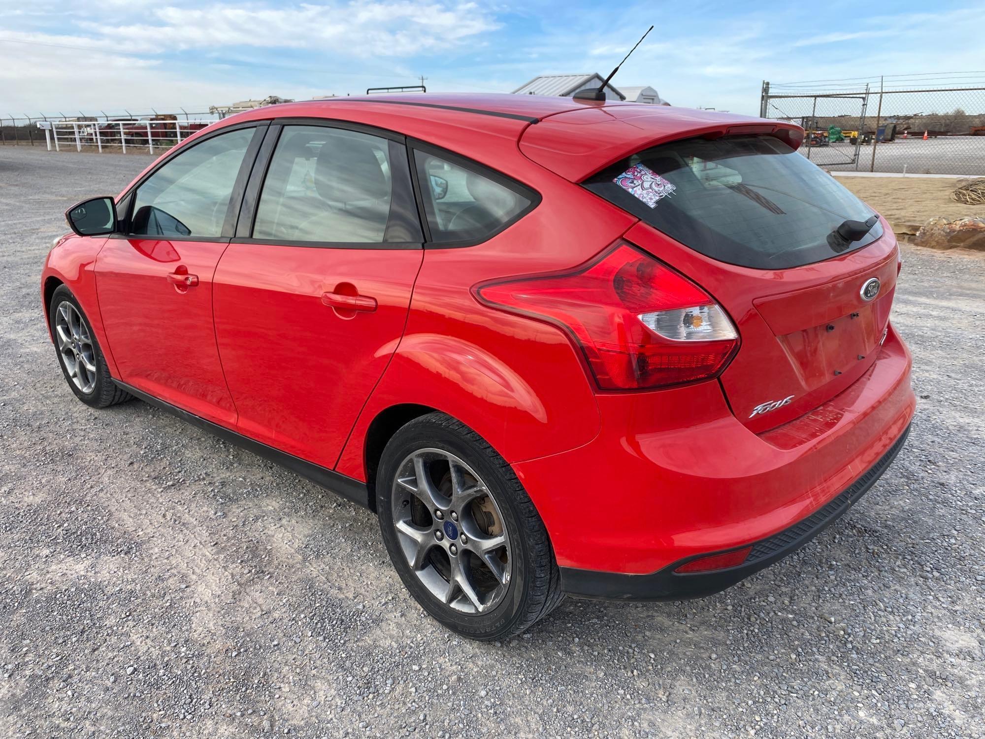 2013 FORD FOCUS, 2.0L GAS, 4 CYLINDER, AUTO,